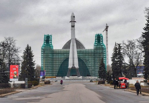Фотография Реставрация павильона «Космос», ВДНХ Фото 1 Реставрация павильона «Космос», ВДНХ